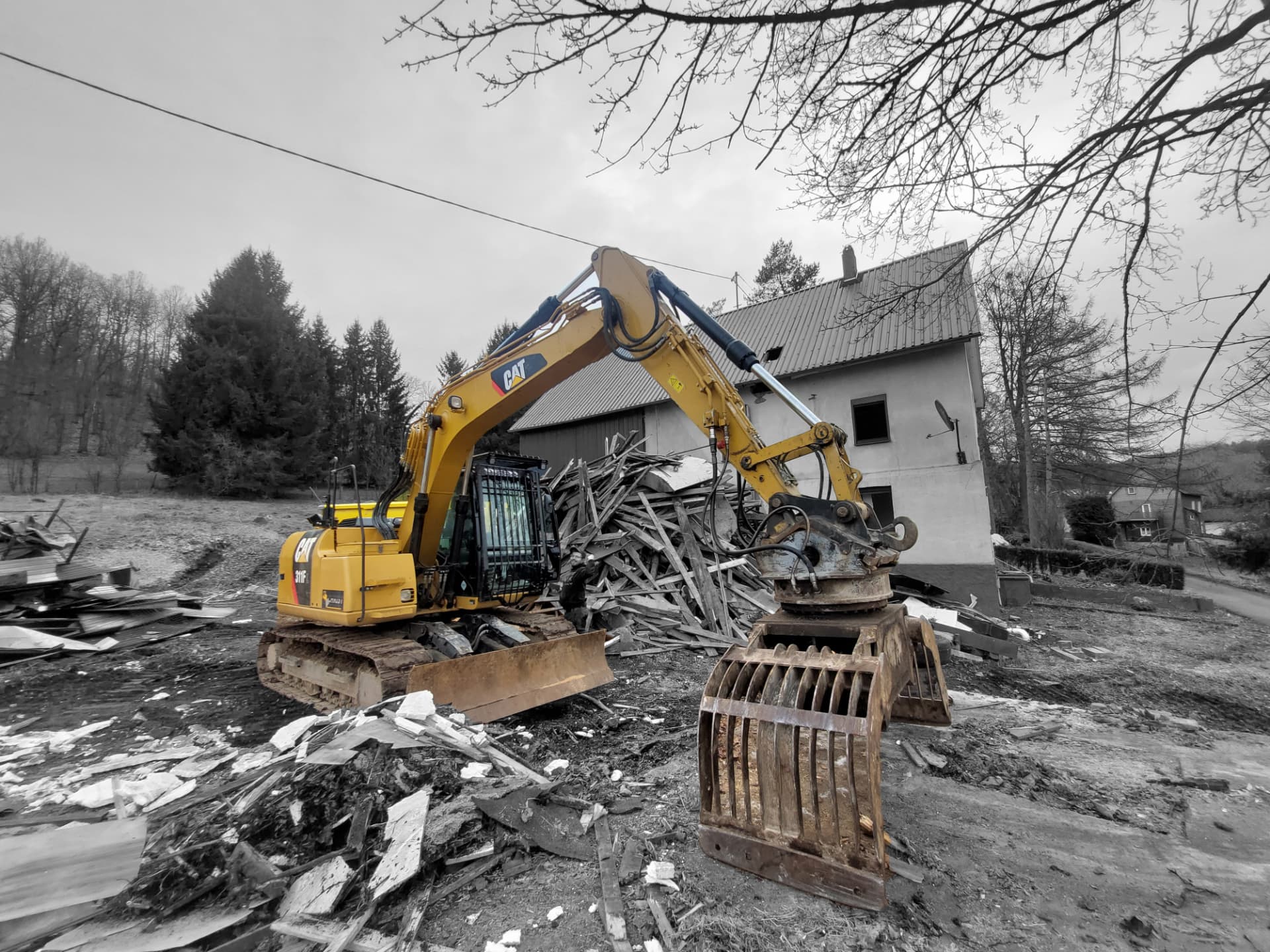 Abbrucharbeiten